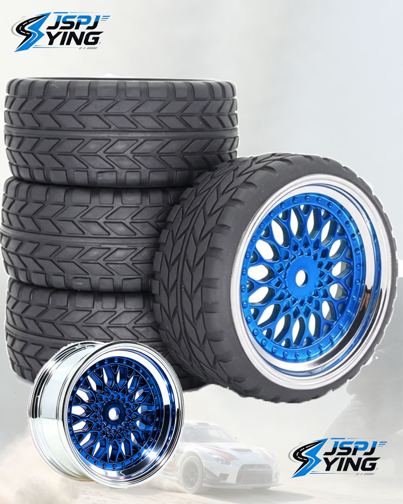 Tamiya Model Rc Car - Hard Plastic Smooth RC Drift Tires