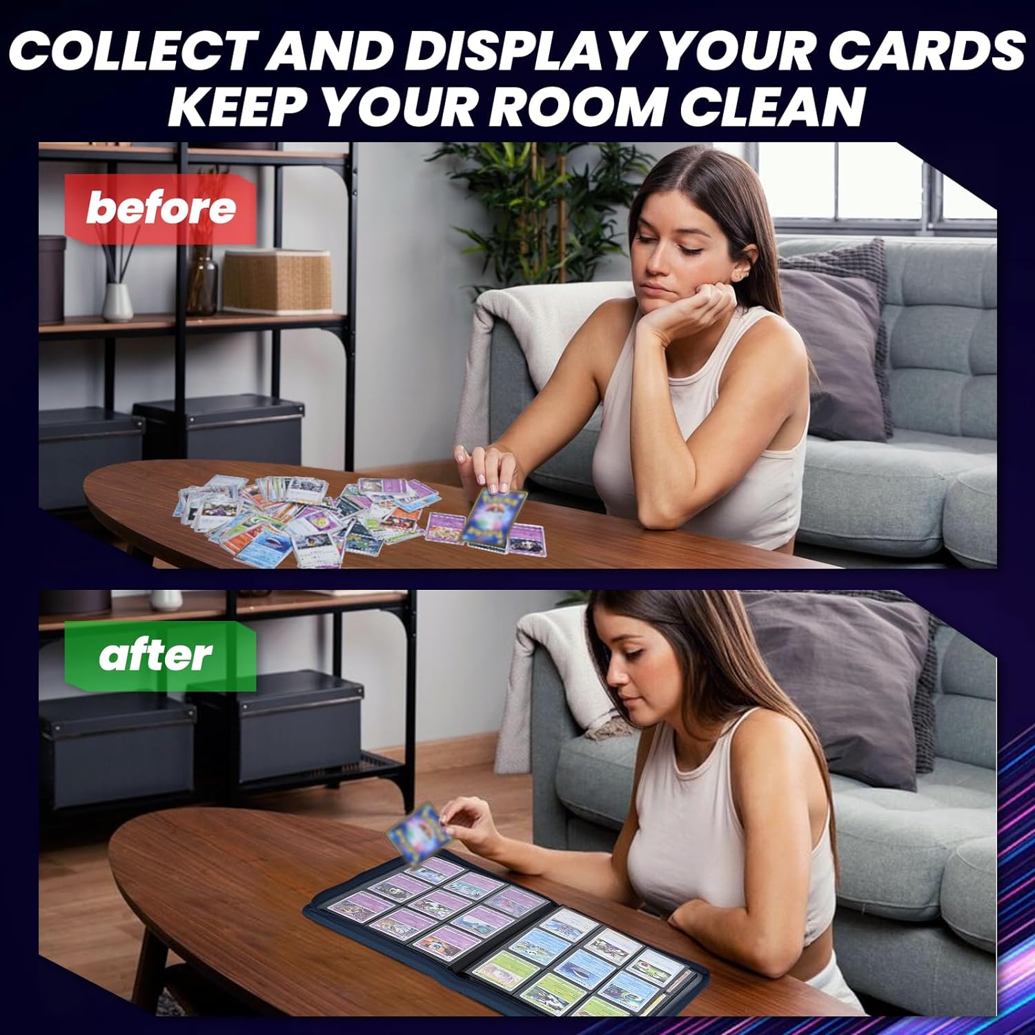 9 Pocket Trading Card Binder,  - Trading Card Binder ulasan dan harga
