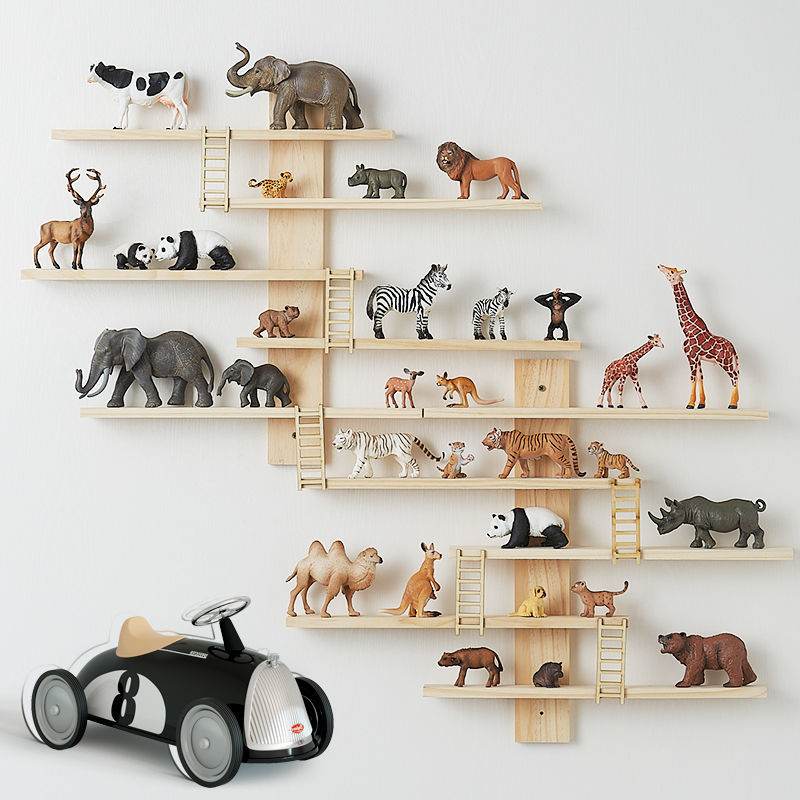 Children'S Room Animal Model D - Pop Display Shelf ulasan dan harga