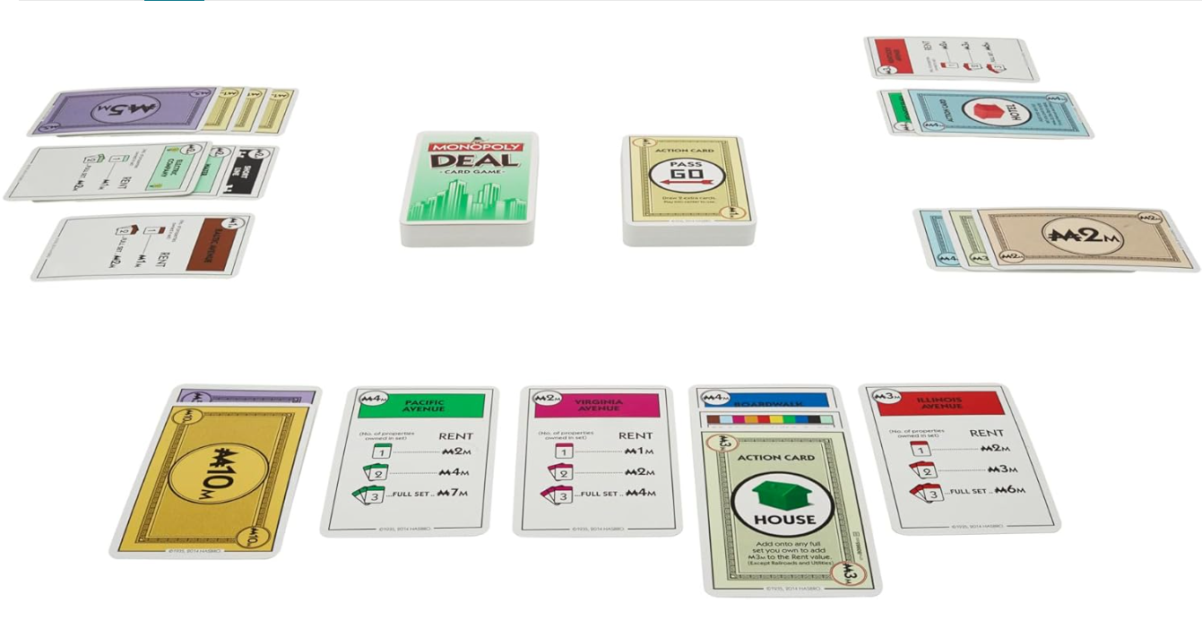 Hasbro Monopoly Deal Card Game - Hasbro Game Monopoly ulasan dan harga
