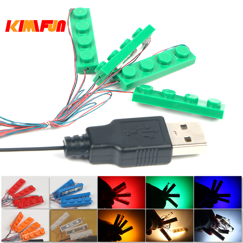 2 Sets 4 in 1 Led Light Set Bu - Lego Set Creator ulasan dan harga