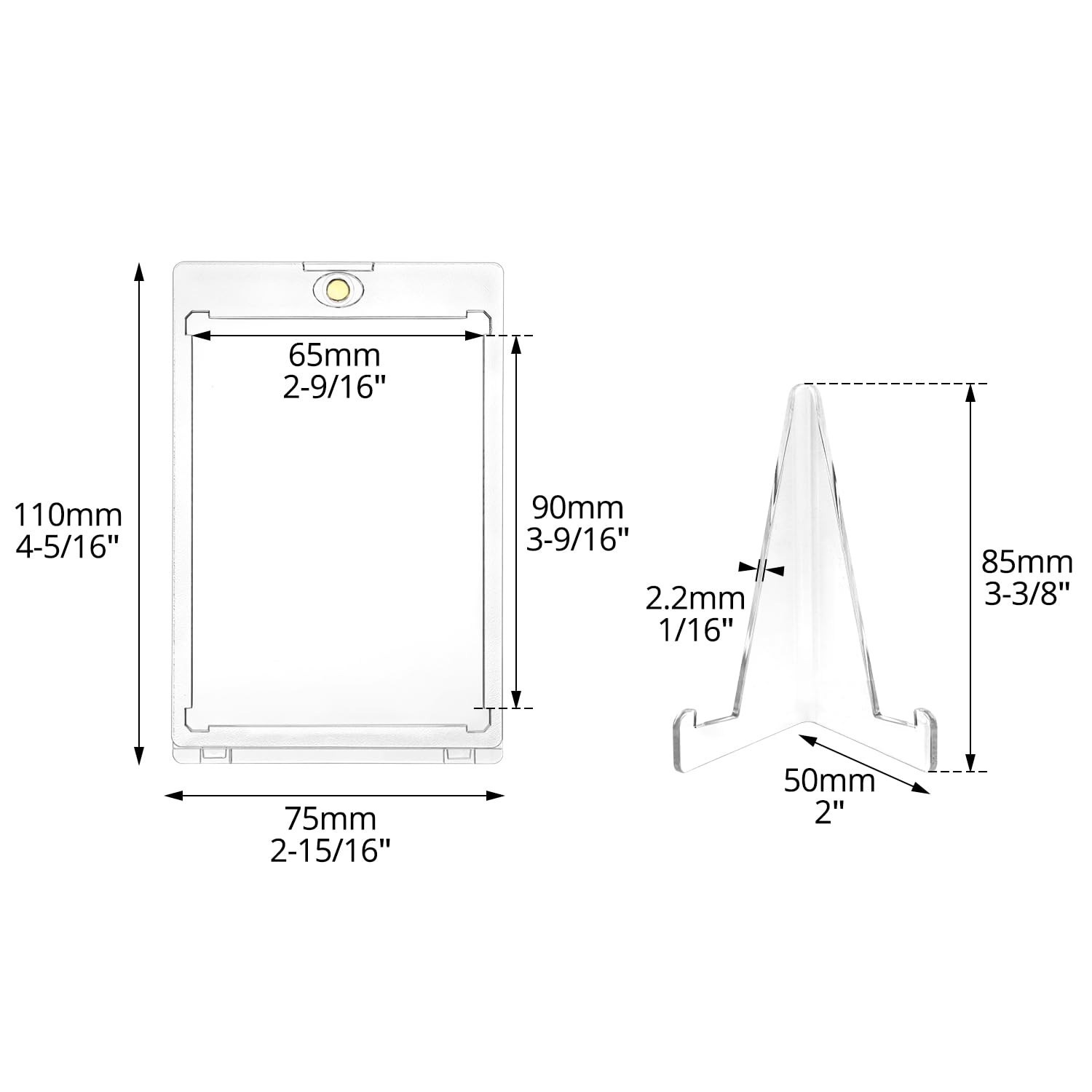 35PT Magnetic Card Holder Disp - Card Penny Sleeve ulasan dan harga