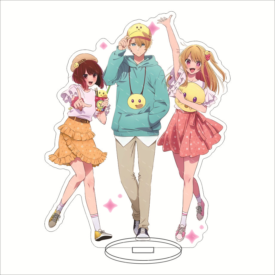 16CM Anime Figure Oshi no Ko H - Figma Stand Set ulasan dan harga