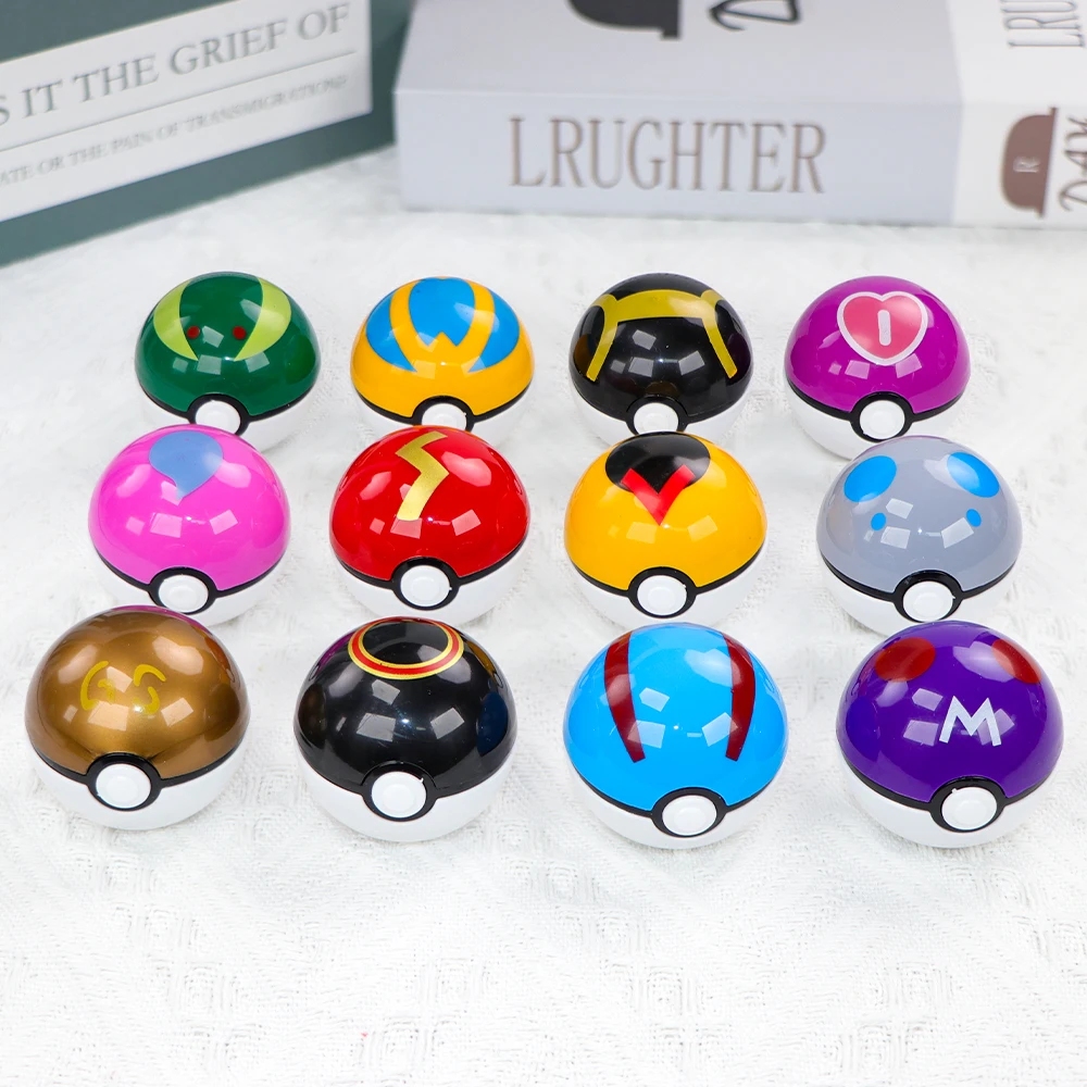 12PCS Pokemon Ball Pokeball Pi - Vinyl Figure Blank ulasan dan harga