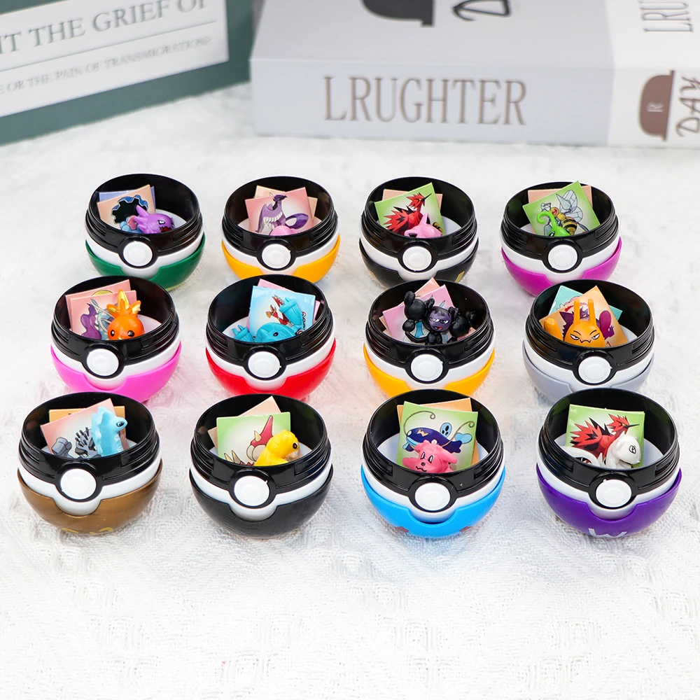 12PCS Pokemon Ball Pokeball Pi - Vinyl Figure Blank ulasan dan harga