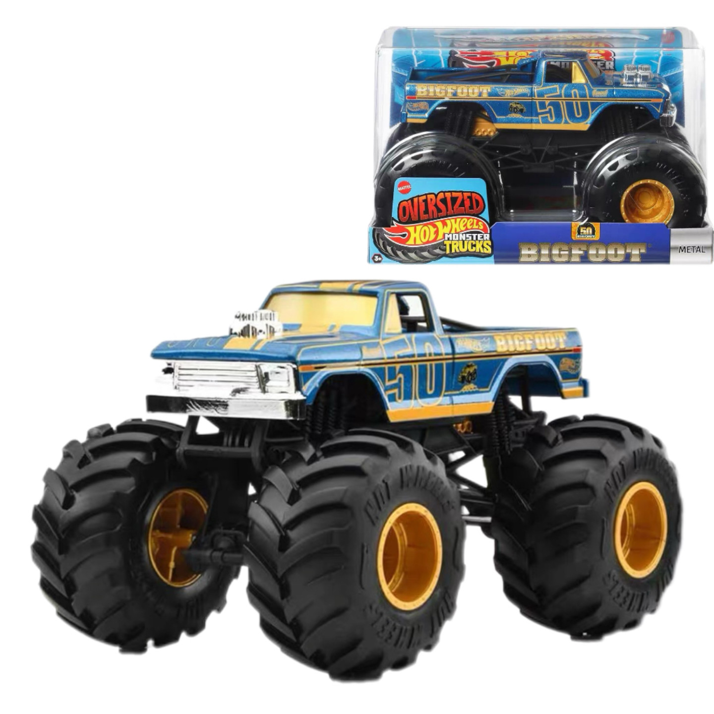 Hot Wheels Monster Trucks Bigf - Hot Wheels Car Monster Trucks ulasan dan harga