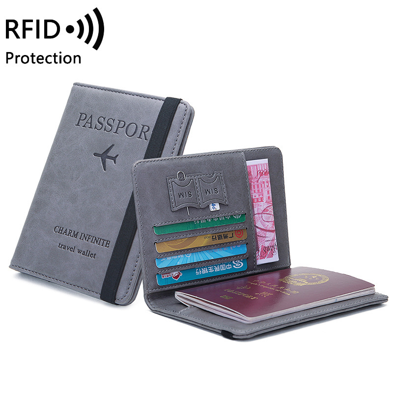 Unisex PU Leather Passport Hol - Card Top Loader ulasan dan harga