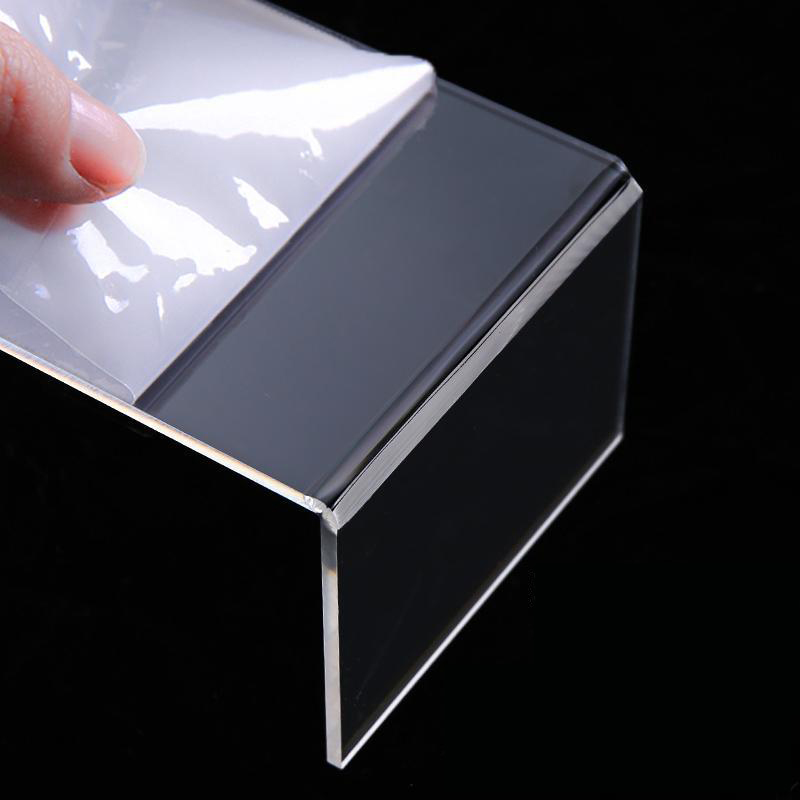 5mm U Shape Acrylic Display Ri - Pop Display Shelf ulasan dan harga