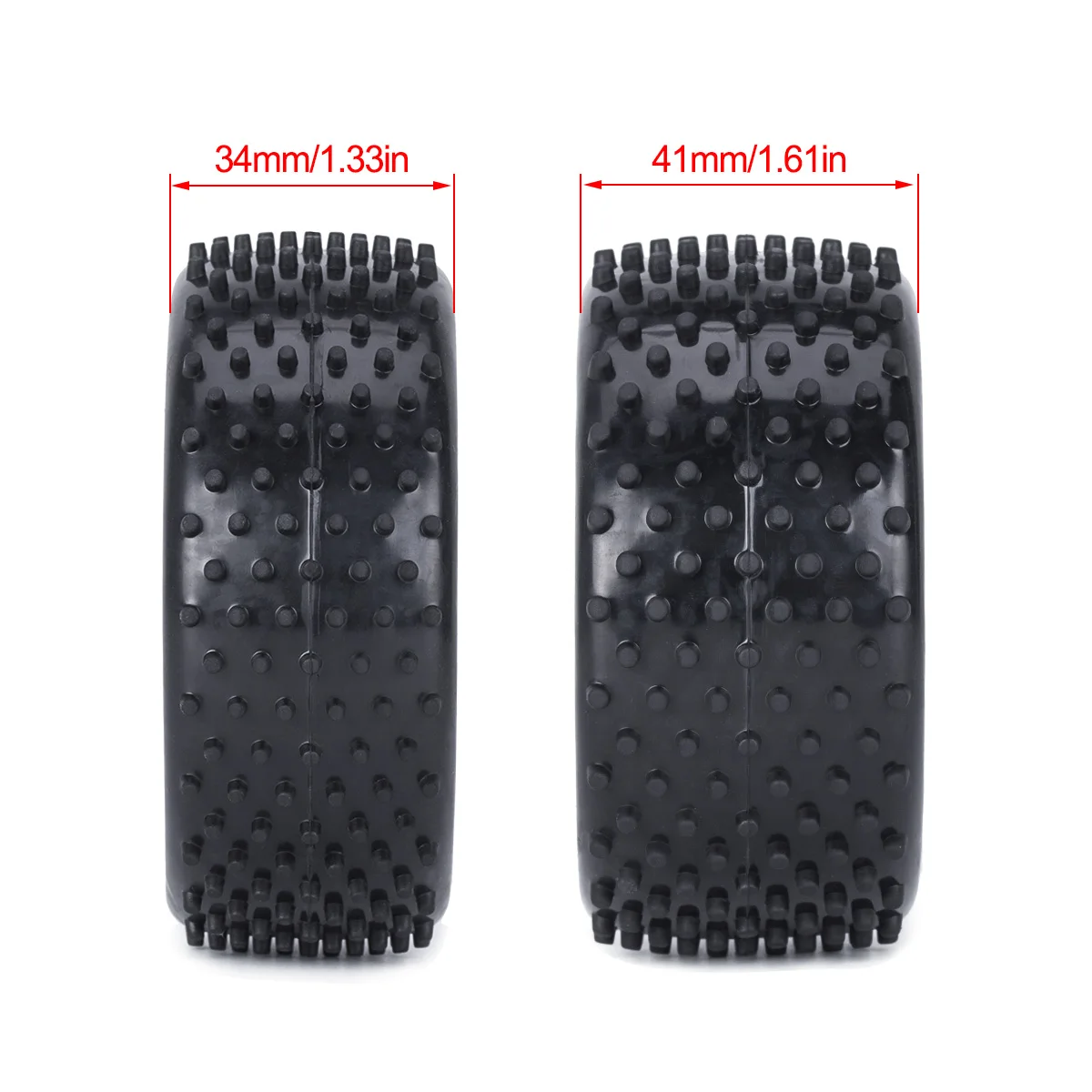 4 Pcs 88mm Buggy Tires Wheel T - Tamiya Model Rc Car ulasan dan harga