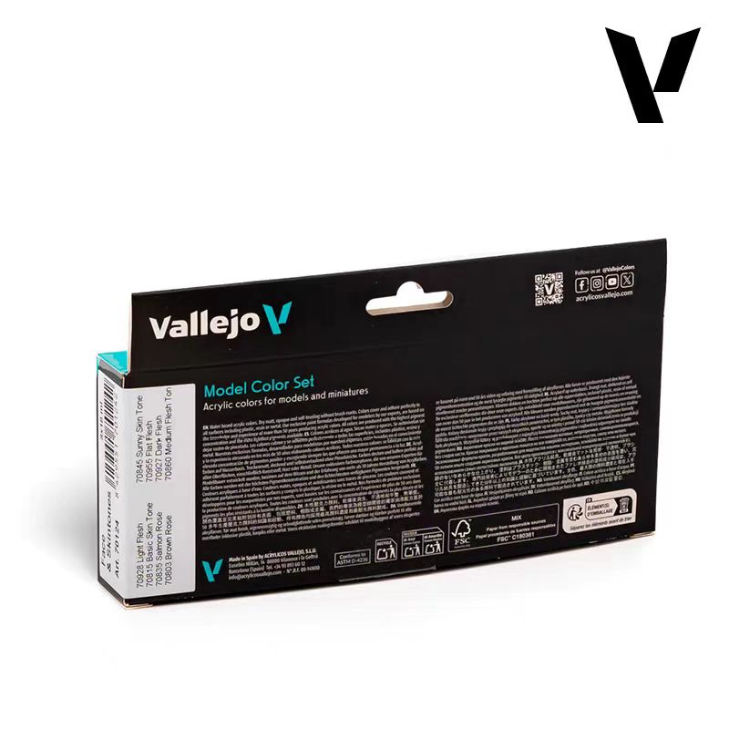 Vallejo 70124 Acrylic Paint Se - Tamiya Model Paint Set ulasan dan harga