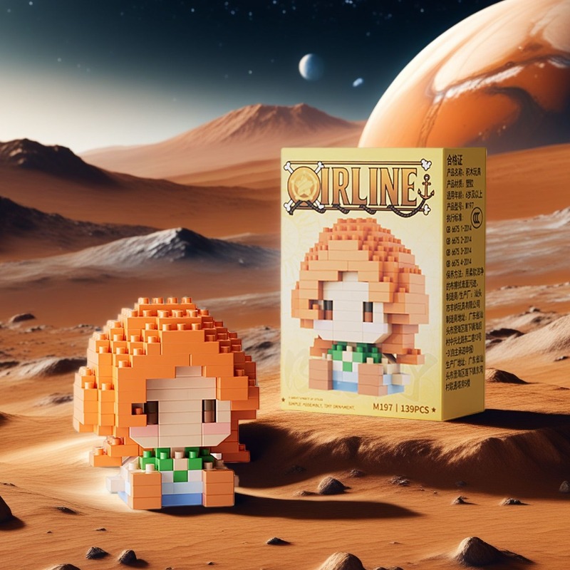 New ONE PIECE Sun God Nika Luf - Building Block Mini ulasan dan harga