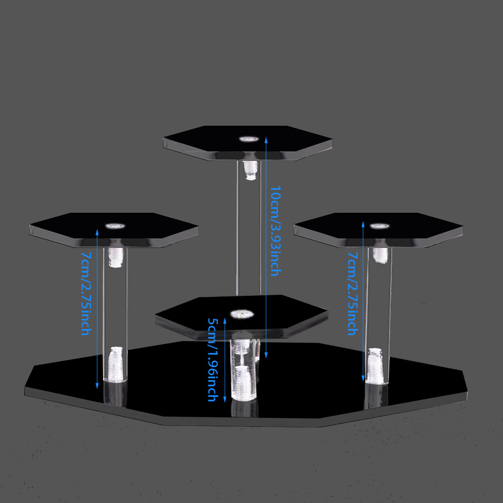Layered Acrylic Display Stand  - Pop Display Shelf ulasan dan harga
