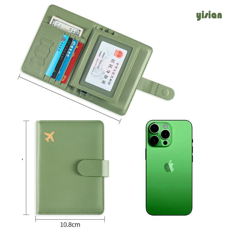 RFID Passport Cover Case Passp - Card Top Loader ulasan dan harga