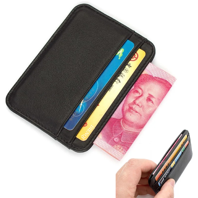 Genuine Leather Visit Card Hol - Card Top Loader ulasan dan harga