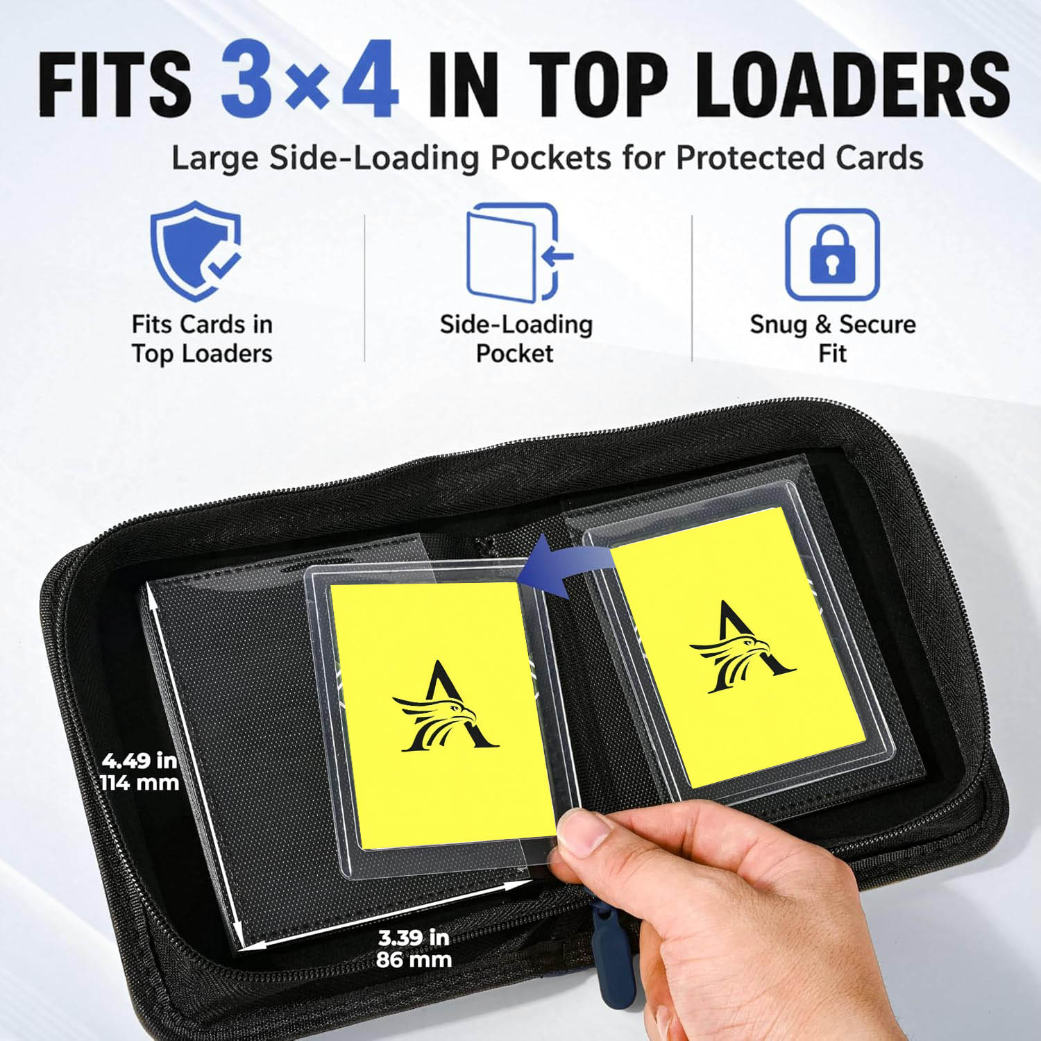 Top Loader Binder, 1 Pocket Ho - Trading Card Binder ulasan dan harga