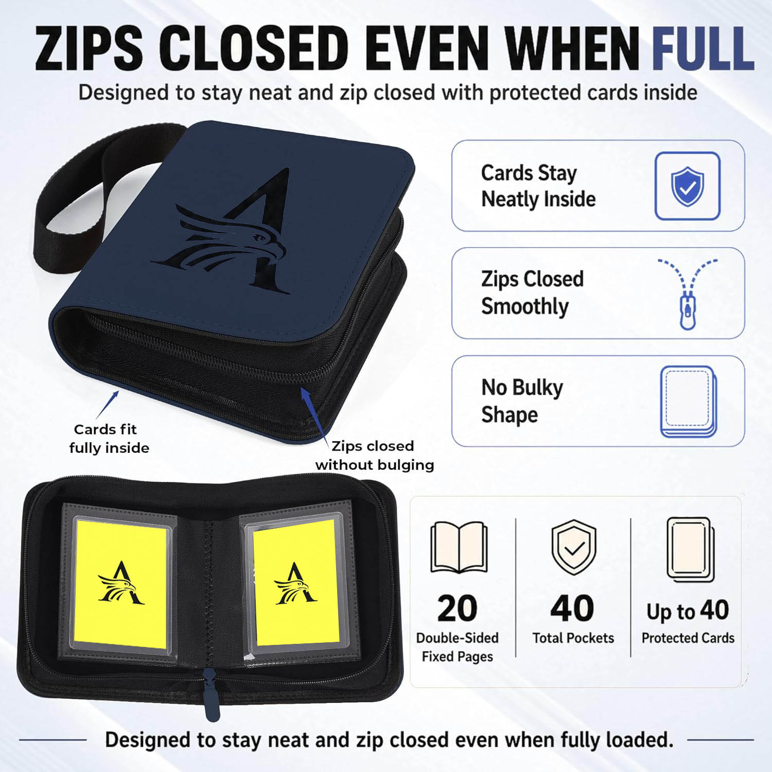 Top Loader Binder, 1 Pocket Ho - Trading Card Binder ulasan dan harga