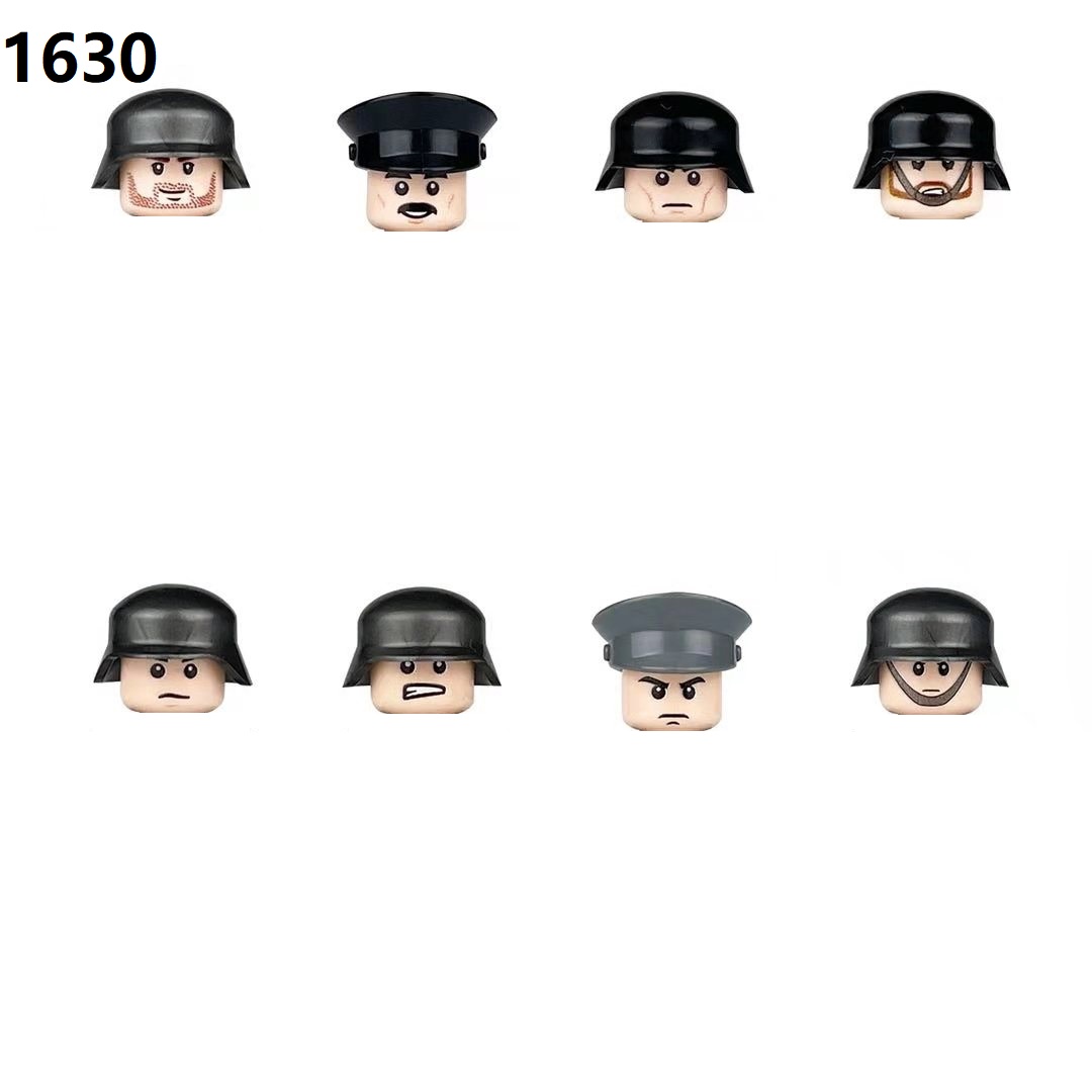 8pcs Military Weapon WW2 Germa - Lego Minifigure Holder ulasan dan harga