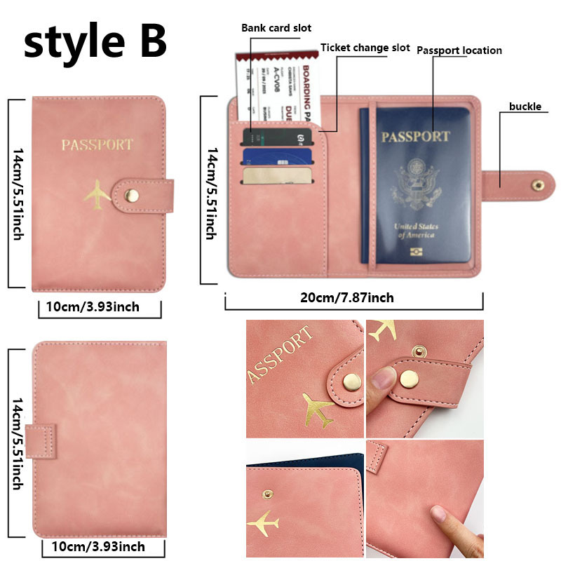 Leather Passport Holder Covers - Card Top Loader ulasan dan harga