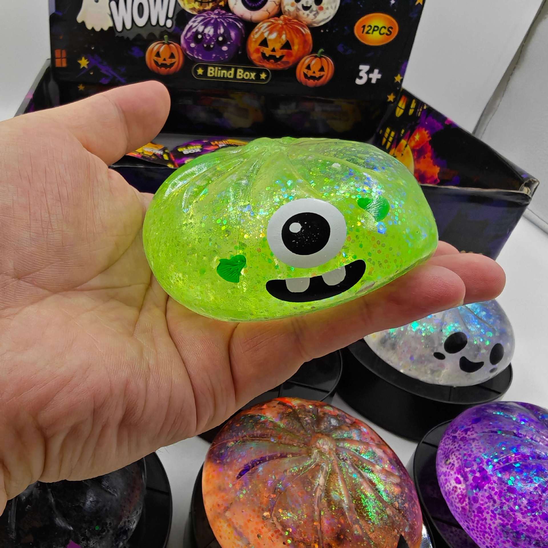 Creative Halloween Maltose Bun - Vinyl Figure Blank ulasan dan harga