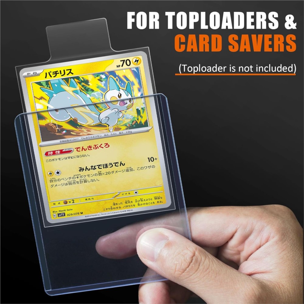 100-500Pcs Transparent Raised  - Card Penny Sleeve ulasan dan harga