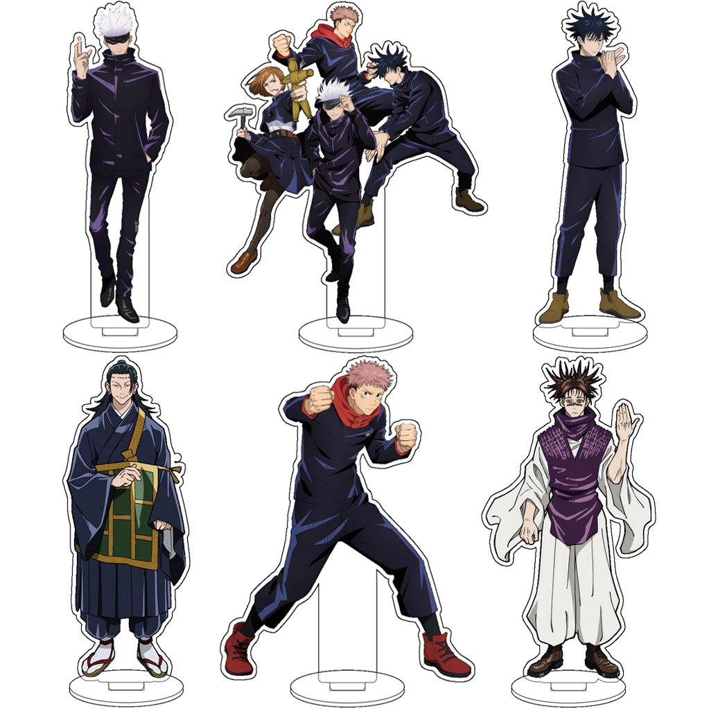 16CM Anime Jujutsu Kaisen Gojo - Figma Stand Set ulasan dan harga
