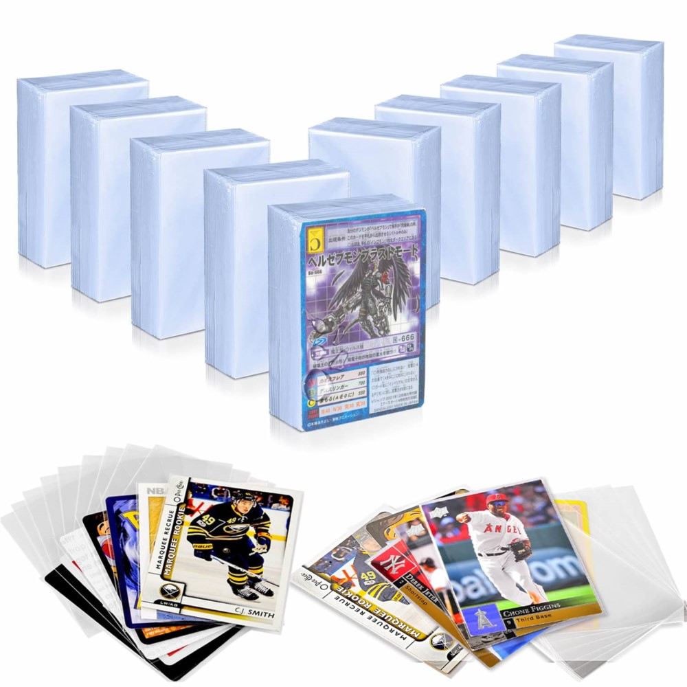 200 Pack Penny Card Sleeves Tr - Card Penny Sleeve ulasan dan harga