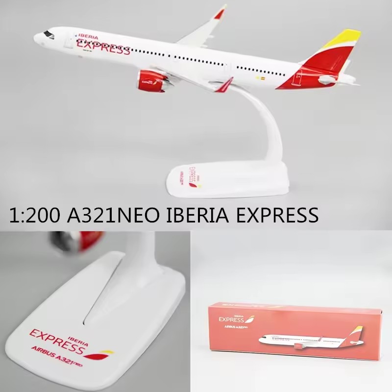 New 1:200 Scale A321NEO Spain  - Model Airplane Plastic ulasan dan harga