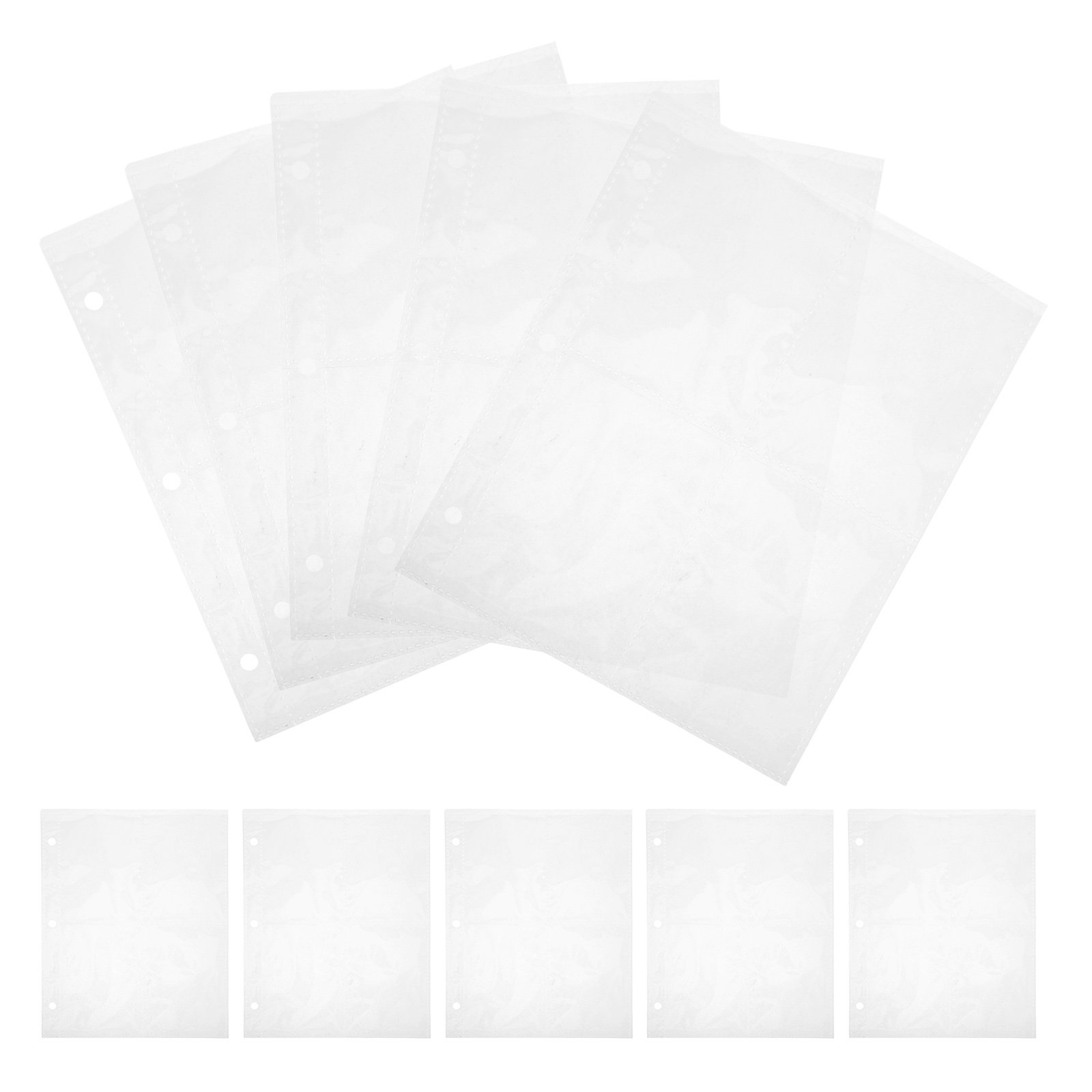 10Pcs Card Binder Refill Pages - Trading Card Binder ulasan dan harga