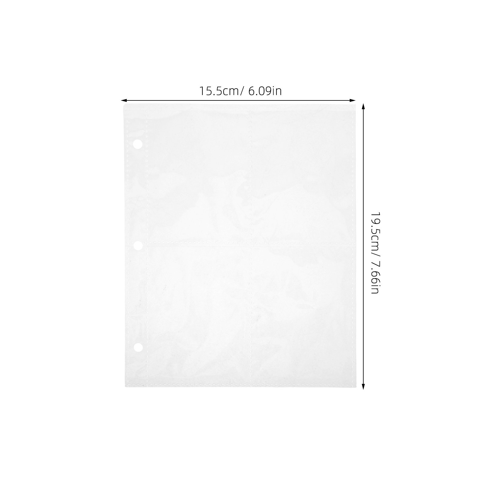 10Pcs Card Binder Refill Pages - Trading Card Binder ulasan dan harga