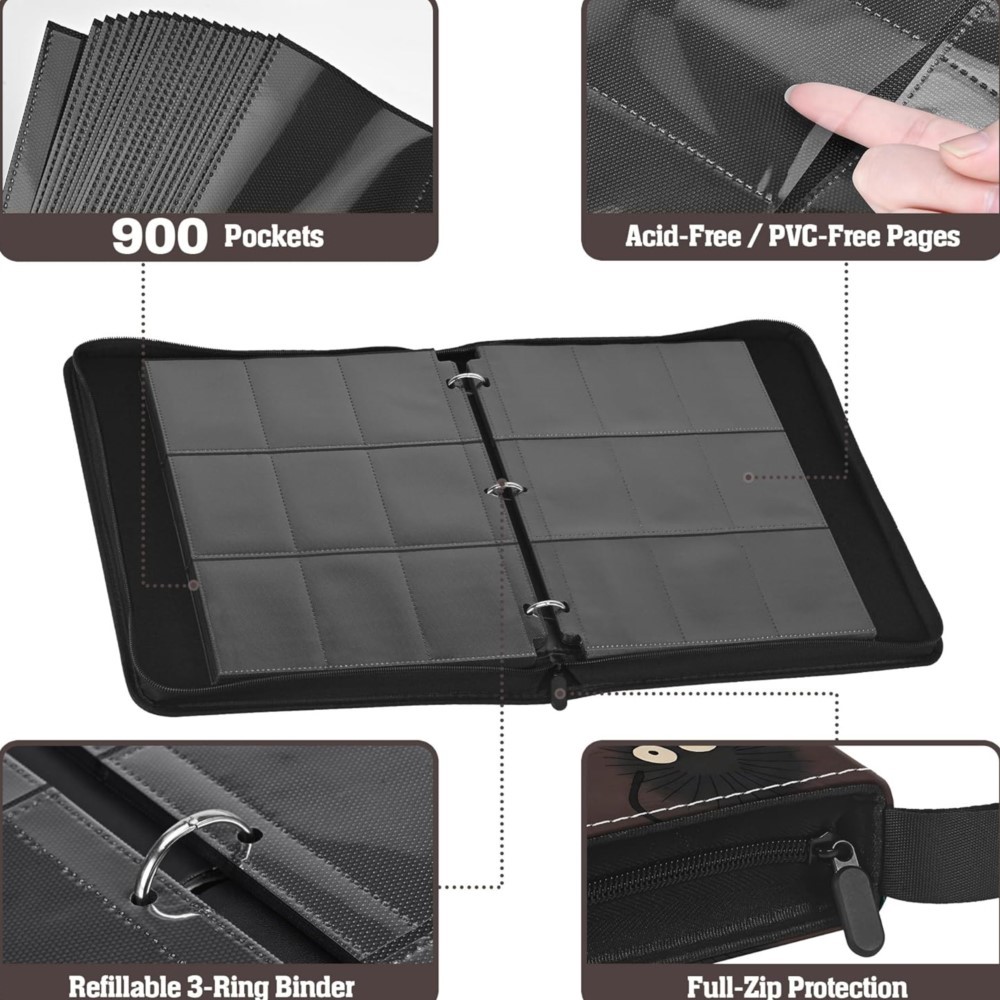 900 Pockets Card Binder Album  - Card Penny Sleeve ulasan dan harga