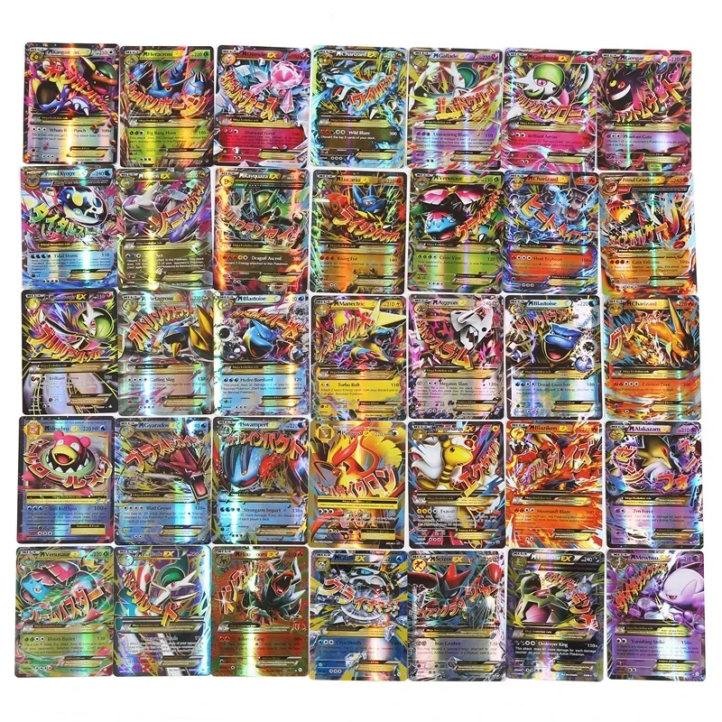 60/100Pcs English Pokemon Card - Pokemon Binder Card ulasan dan harga