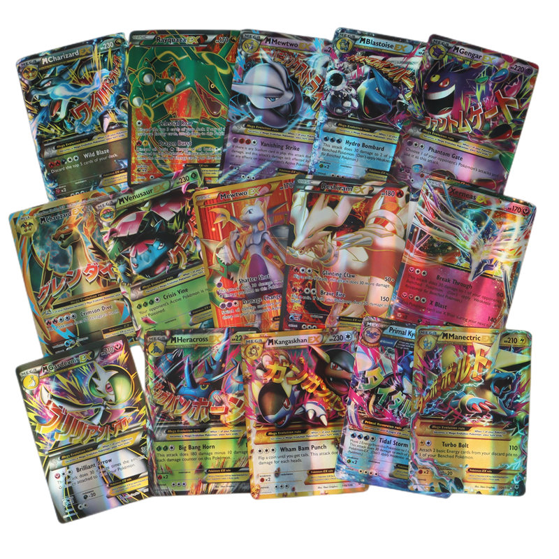 60/100Pcs English Pokemon Card - Pokemon Binder Card ulasan dan harga