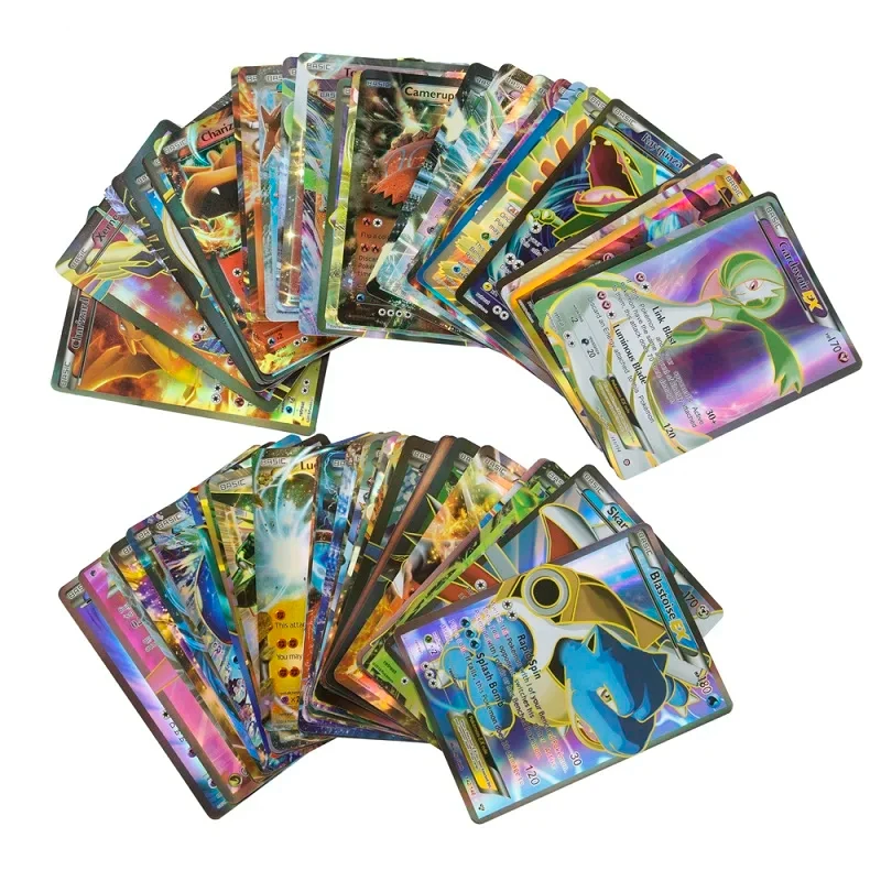 60/100Pcs English Pokemon Card - Pokemon Binder Card ulasan dan harga