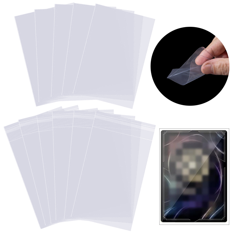 100/200pcs Card Sleeves 65x90m - Card Penny Sleeve ulasan dan harga